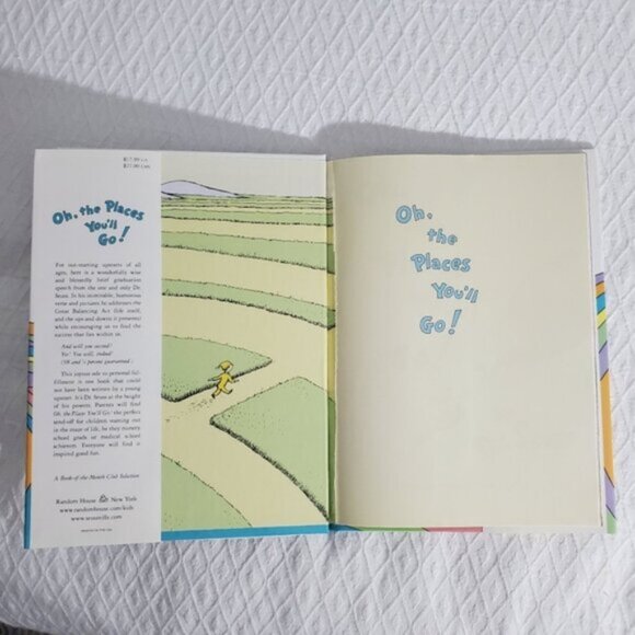 Popular Graduation Dr. Seuss 'Oh, the Places You'll Go!' Book - Picture 4 of 6